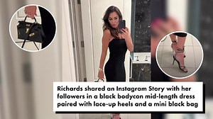 Kyle Richards smolders in little black dress during Las Vegas girls’ trip