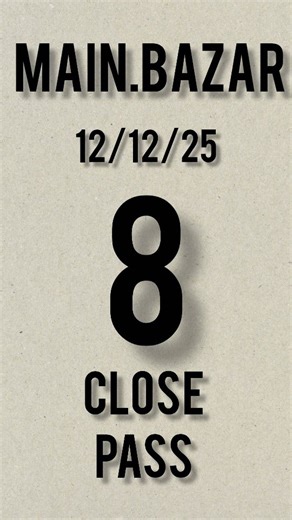 Kalyan bazar Main bazar on Instagram: "Main bazar 12/12/25 Satta Matka Satta king Main bazar open #kalyanmatkatrick #satta #sattamatka #viral #mainbazar main bazar matka trick today main bazar today kalyan trick kalyan matka main bazar otc maim bazar trick main bazar kalyan open main bazar trick kalyan live today kalyan to day kalyan game today kalyan game kalyan matka open trick kalyan otc kalyan close satta matka kalyan kalyan table trick kalyan single jodi kalyan jodi trick kalyan trick live