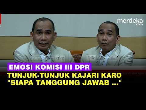 Emosi Rudal NasDem DPR Tunjuk-Tunjuk Kajari Karo: Siapa Tanggung Jawab Kerugian Amsal!
