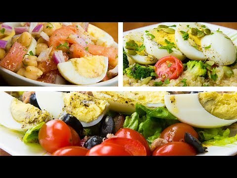 3 Boiled Egg Recipes For Weight Loss | Hard Boiled Egg Diet