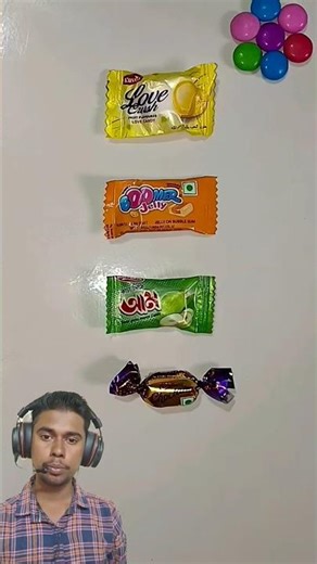 1–₹2 Candies Test 😲 | Love, Jelly & Choco Reaction 🍬