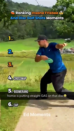 Insane frisbee and disc golf shots moments 🥏🤯 #usa
