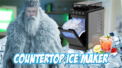 Watch Countertop Ice Maker Review - Bullet Ice in Minutes! on Amazon Live
