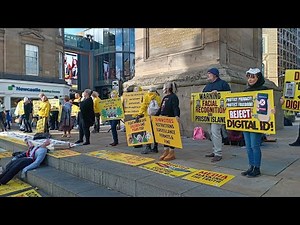NEWCASTLE SAYS NO TO DIGITAL ID 01/11/25, POLICE FAIL TO STOP MARCH THROUGH SHOPPING CENTRE!!!