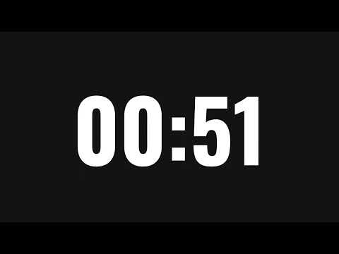 Таймер 2 минуты ⏱️ Обратный отсчет 120 секунд (со звуком) | 2 Minute Timer