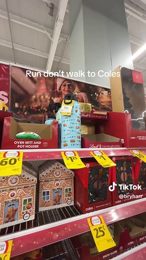 Coles에서의 크리스마스 & 부활절 초콜릿 스냅