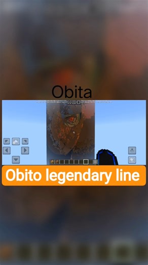 Obito to legendary line in Minecraft #viral #obito #obita #minecraft #short