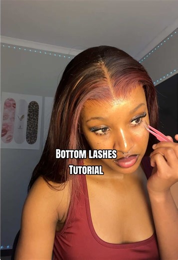 Bottom Lashes Tutorial: Easy Glue Application Tips