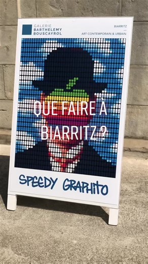 #speedygraphito #foru #exposition #artcontemporain #8bits #biarritz #pixel