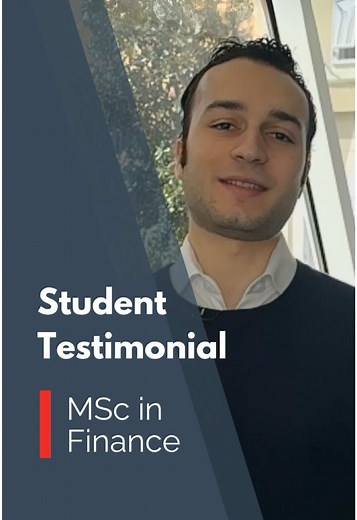 MSc Finance at IUM: Luiz Felipe's Journey