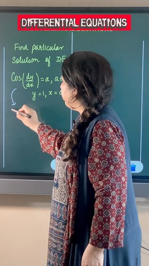 22K views · 491 reactions | Differential equation with variables separable form ⭐️⭐️⭐️⭐️朗朗 #maths #mathematics #mathreels #calculuswithij #calculus #integration #integrals #education #fbreels2025ツ #mathreels | Concepts by Indervir Jolly | Facebook