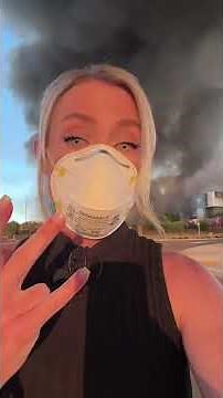 Major air quality concerns as Tracy warehouse fire burns for a 2nd day