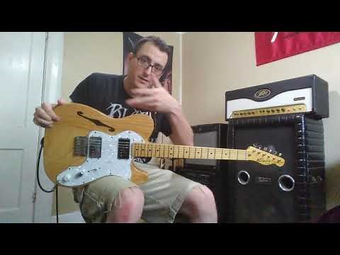 Squier '72 CV Thinline Telecaster Custom (series 2)