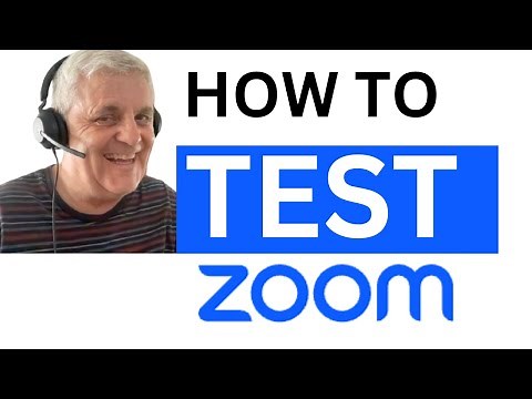 ZOOM TEST: How to Join a Zoom Test Meeting (For 1st Timers)