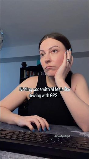 When you write code using AI 😭