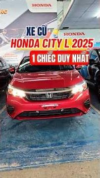 Used Honda City L Red 2025 - Super Condition #hondabinhduong #thutihonda #hondacity2025