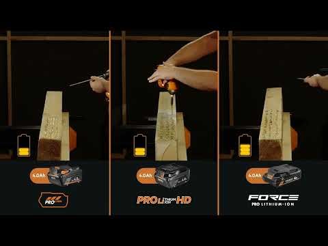AEG PRO18V FORCE Batteries | More Runtime