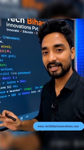 Learn Coding & Build Your Future with Tech Bihar Innovations Pvt. Ltd. #Coding #coder #codemasters