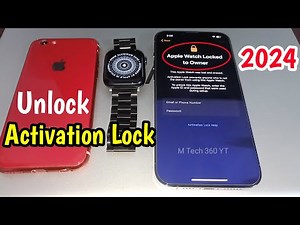 Apple Watch Locked To Owner How To Unlock 2024 | How To Remove Activation Lock On Apple Watch