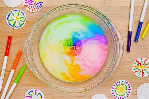Magic Milk Art Project - Fun Science & Art Experiment for Kids