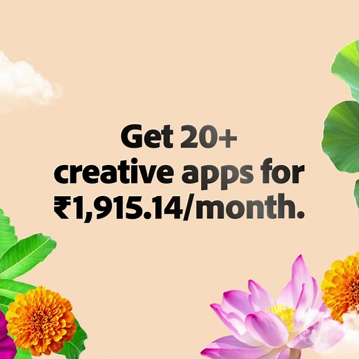 Get the Creative Cloud plan that includes Photoshop, Illustrator, Acrobat Pro, and the latest generative AI features. | Adobe Creative Cloud