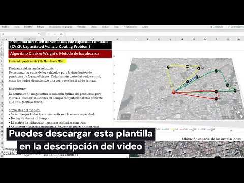 Ruteo de vehículos: método de ahorros paso a paso