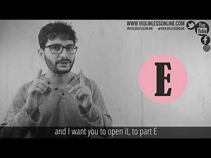 #05 My Heart Will Go On - Titanic - (Part E) Violin Song Tutorial