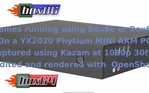 飞腾 D2000 ARM 迷你主机运行各种游戏《半条命》《光晕》等。Box86 & Box64 & Wine