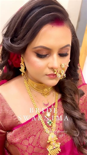 6.2K views · 36 reactions | A ROYAL RECEPTION BRIDE Book us for your special date 7686074653 #trendingreels #réel #reelit #reelsinstagram #makeupaddict | Pari'z Artistry - ISO Certified Makeup Studio & Academy | Facebook