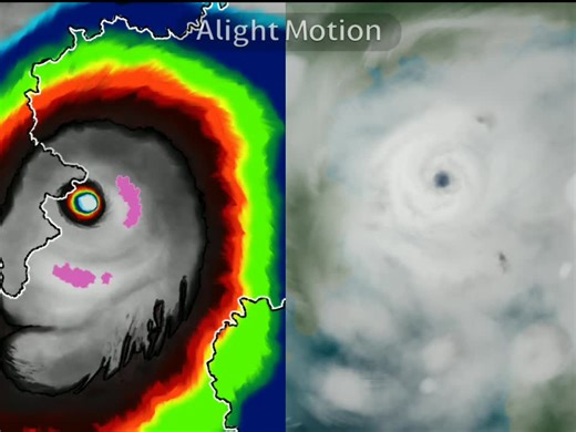 Major Hurricane Matthi Animation Overview