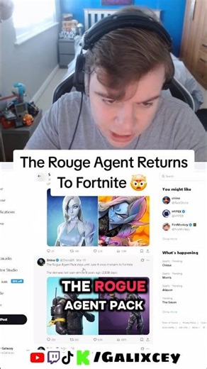The Rouge Agent Returns To Fortnite 🤯