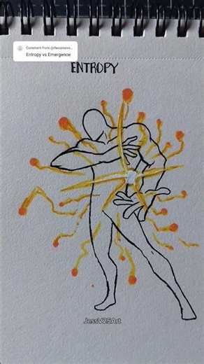 Entropy vs emergence powers drawing