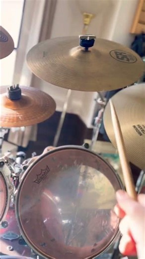 Simple double time cymbal trick beat