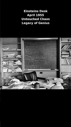 Einstein's Office in 1955