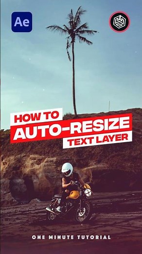 Auto-resize Text Box in After Effects | YT Shorts | Motion Street