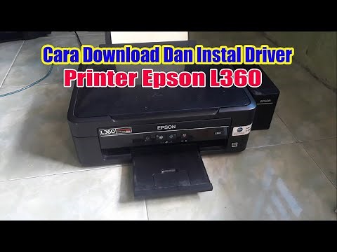 CARA INSTAL DRIVER PRINTER EPSON L360 TANPA CD