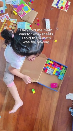 Math is all around us - in shapes, patterns, and the messy pile of blocks on a Friday morning. Whoever says math can't be fun hasn't met kids who love Numberblocks! As a former math struggler turned homeschooling parent, I've found that math lessons can be taught in a fun playful way! #homeschoolingmira #math #numberblocks #homeschoolingmom