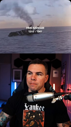 The story of the British Royal Navy Battleship HMS Barham. . . . . . #fyp #fypシ #foryou #foryoupage #miltok #military #army #navy #airforce #marinecorps #usmarines #marine #coastguard #spaceforce #soldier #kagandunlap | Kagan.Dunlap