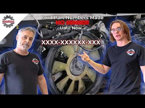What OEM Ford Part Numbers ACTUALLY Mean
