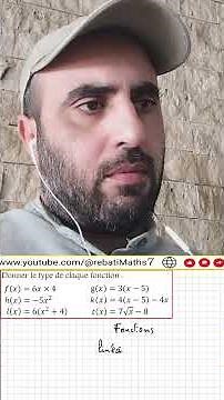 Fonction linéaire fonction affine 3 collège #اكسبلور #bac #maths