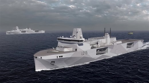 BMT Ellida Strike concept video.Designed to align with the Royal Navy's Multi-Role Strike Ship requirement.See the previous in-depth article on our website. https://lnkd.in/eG5Bp5KR | Navy Lookout