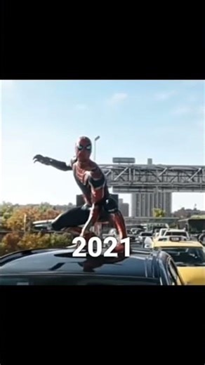 Evolution of Spider-Man 1978-2021 #shorts #evolution #spiderman #film