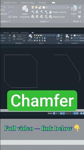 AutoCAD Chamfer Distance – Set Perfect Beveled Corners Fast!
