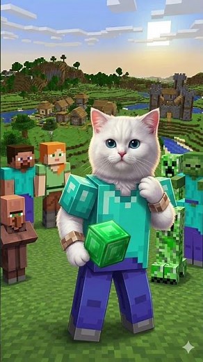 Custom Minecraft's Skin of Milo's The Cat 💎🐱😱