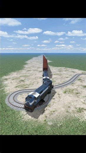 Extreme Bumpy Diamond Crossing 😱 Indian Train Simulator #Shorts