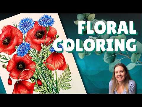 Real Time Color Along | Leila Duly's Floribunda Year