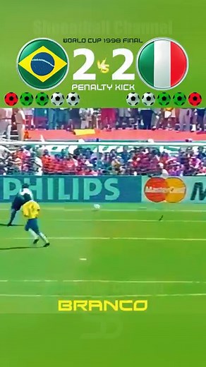 Italy vs Brazil | World Cup 1994 Final🔥