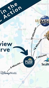 At Parkview Reserve in Dr. Phillips, you’re less than 15 Minutes from The Walt Disney World Resort, Universal’s Epic Universe, Seaworld, and Disney Springs with over 125 restaurants and 10 grocery stores just 2 miles from your door. This exclusive community offers luxury estate-style homes on spacious homesites with pond or conservation views. Walk to O-Town West for upscale shopping and dining, enjoy top-rated schools, and explore 80 acres of nearby parks - all with low HOA & no CDD! Tour two d