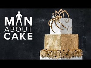 #CakeSlayer Halloween: SPIDER CAKE | Man About Cake with Joshua John Russell