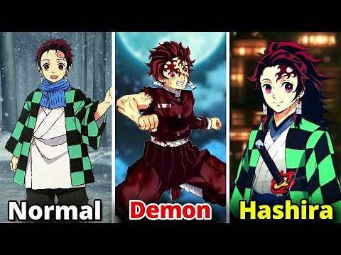 TANJIRO All Secret Froms Demon Slayer Explained!